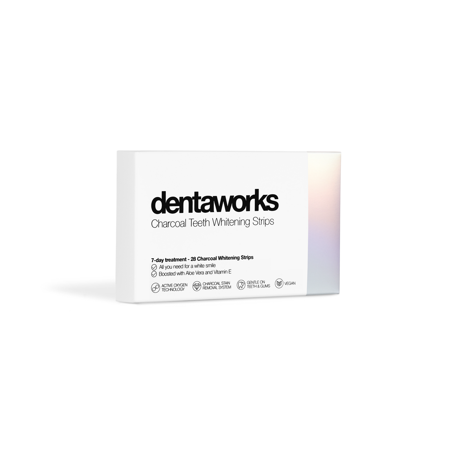 Dentaworks лентички за избелване с активен въглен